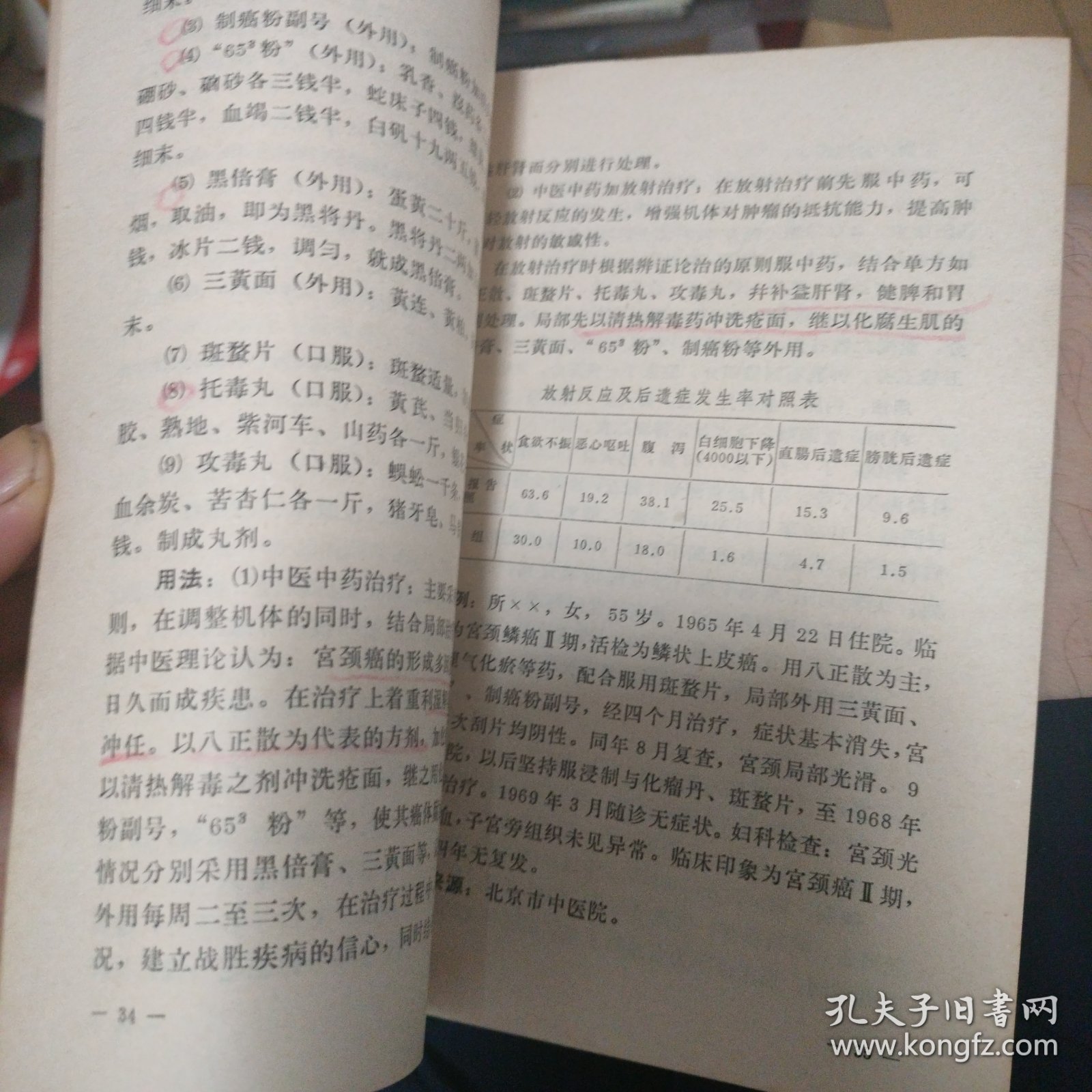全国中草药新医疗法展览会技术资料选编（肿瘤）