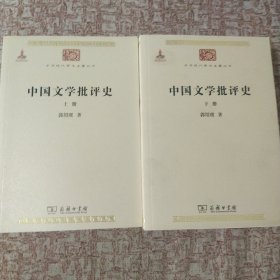 中国文学批评史（上下册）