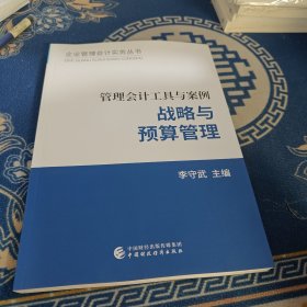 管理会计工具与案例 战略与预算管理/企业管理会计实务丛书