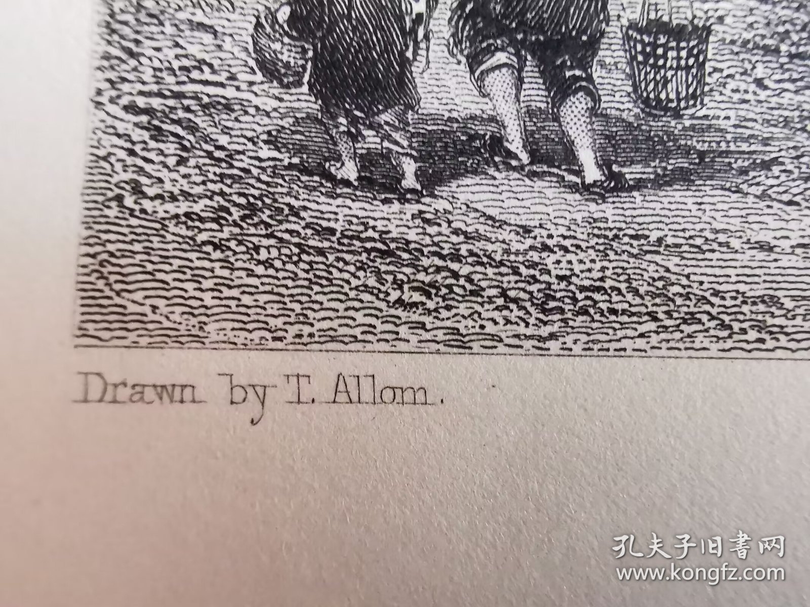 澳门贾梅士洞 1843年托马斯阿罗姆Thomas allmo大清帝国图集
