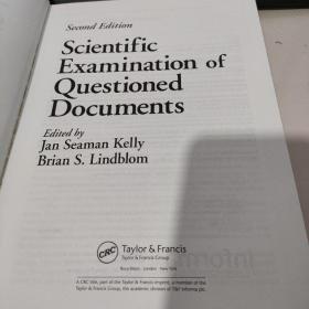 Scientific Examination Of Questioned Documents