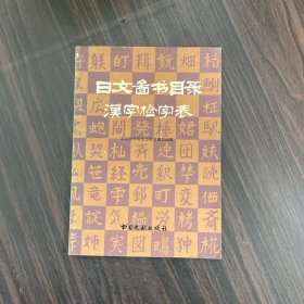 日文图书目录汉字检字表