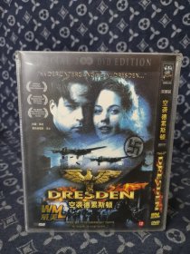 突袭德累斯顿 2DVD电影（收藏碟片未拆封）双光盘