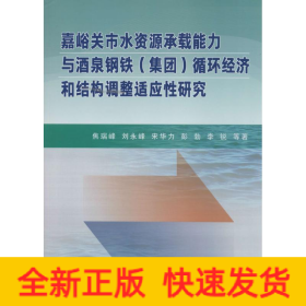 嘉峪关市水资源承载能力与酒泉钢铁(集团)循环经济和结构调整适应性研究