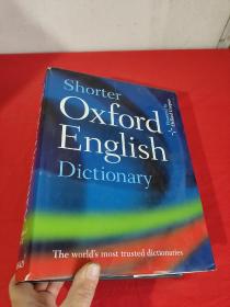 Shorter Oxford English Dictionary （Volume2,N-Z）     （大16开，硬精装） 【详见图】