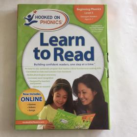 Learn to Read, First Grade Level 1 启蒙阅读 学与读初级Level 1自然拼读 原版Hooked on Phonics First GradeL1 带DVD