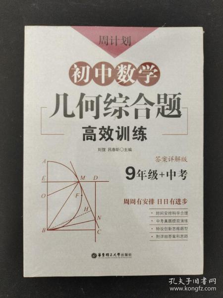 周计划：初中数学几何综合题高效训练（9年级+中考）