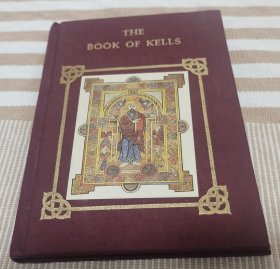 英文原版 ：The BOOK OF KELLS (凯尔斯之书)彩色插图本 布面精装 知春