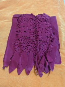 几十年的老剪纸门花