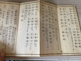 1977年 《弘法大师 真言宗日用勤行集》经折装一帖全,两面印刷约40多种真言宗经文