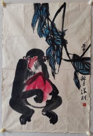 张朋花鸟画