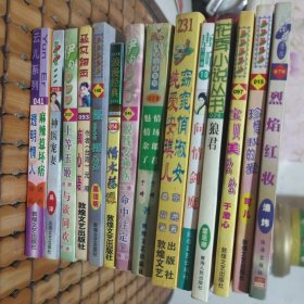 64開言情小說，烈焰紅妝，珍惜我的愛，寶貝美公公，花季小說叢書狼君，問情劍魔，純愛安琪兒，癡心語，上等玉姬與欲同歡，神醫(yī)寵妻，透明情人漫柔相公，情水蕩漾，脫線女神醫(yī)，魅情余了（14本合售）