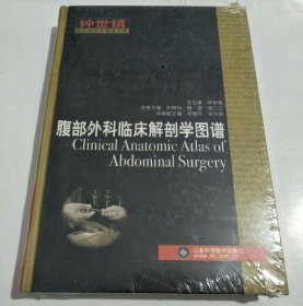 腹部外科临床解剖学图谱：钟世镇临床解剖学图谱全集（未拆封）