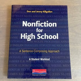 Nonfiction for High school：A Sentence—Composing Approach （A Student Worktext ）