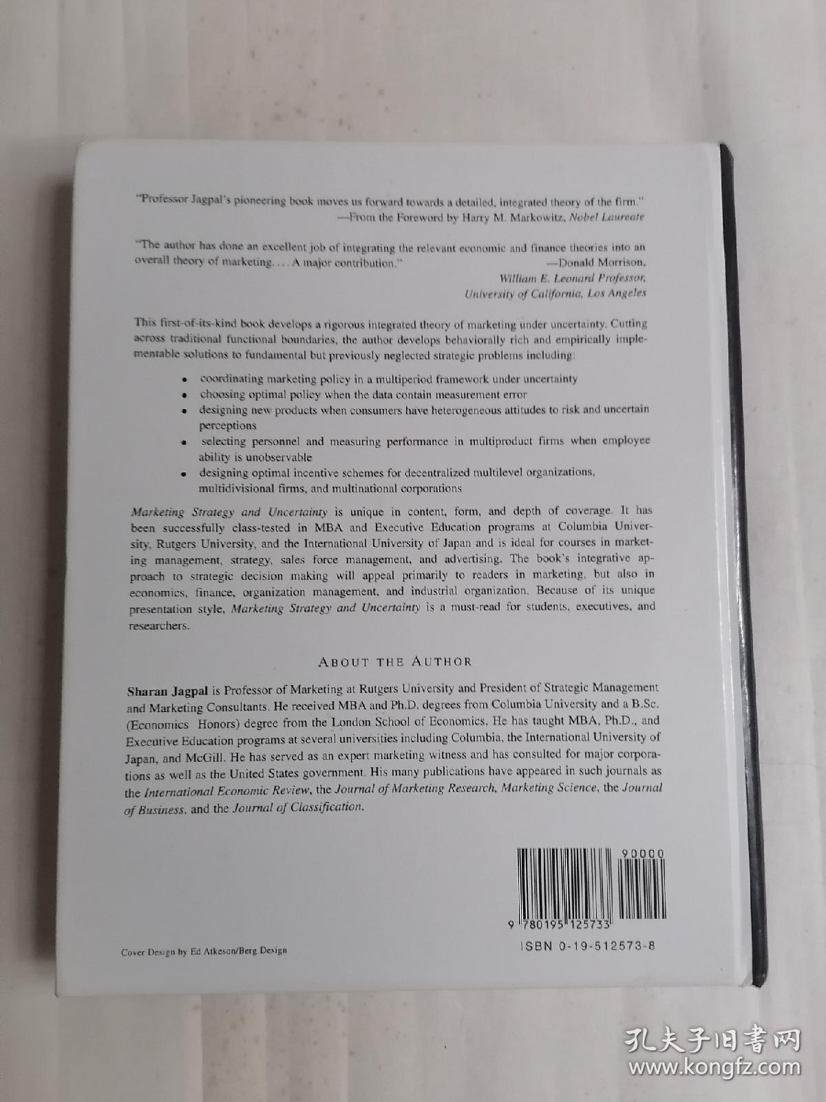 外文原版：MarketingStrategyandUncertainty