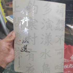 仲许书法选（仲许先生诞辰一百周年纪念）【封面尉天池题字】