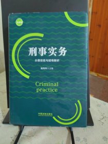 刑事实务办案技能与疑难解析