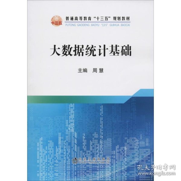 大数据统计基础/普通高等教育“十三五”规划教材