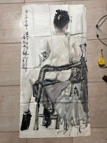 广美画家，136×68