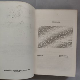 THEORETICAL PHYSICS(理论物理)