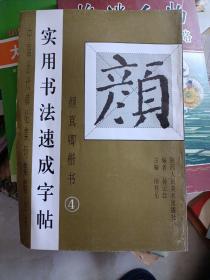 中国历代碑帖集句集联丛书·实用书法速成字帖：颜真卿楷书4