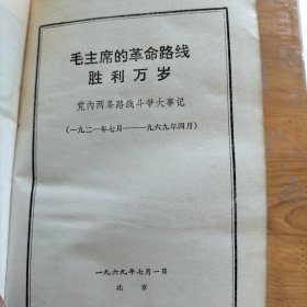 毛主席的革命路线胜利万岁