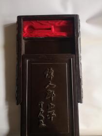 伟人邓小平  纪念品外包装木盒一个