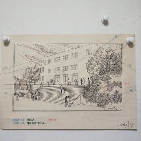 著名画家、中国工笔画学会理事李峰线描画