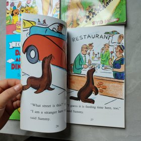 (I Can Read, Level 1) Sammy the Seal海报萨米、Danny and the Dinosaur丹尼与恐龙、Danny and the Dinosaur Go to Camp丹尼和恐龙去营地、Happy Birthday, Danny and the Dinosaur生日快乐，丹尼和恐龙【4本合售】
