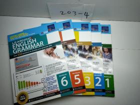 LEARNING ENGLISH GRAMMAR workbook（1.2.3.5.6）5本