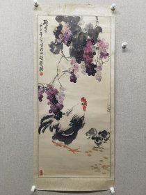 苏葆桢(1916年05月—1990年06月)，著名国画家，江苏省宿迁市南蔡乡苏圩村人。西南大学教授（原西南师范大学）， 硕士生导师 ，原重庆国画院副院长。（尺寸99X44）