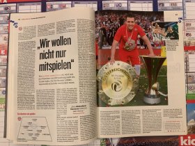德国踢球者2019/2020赛季欧冠+欧联杯特刊
欧洲两大杯专辑，有所有参赛球队的详细数据，有赠送的欧洲冠军联赛海报！