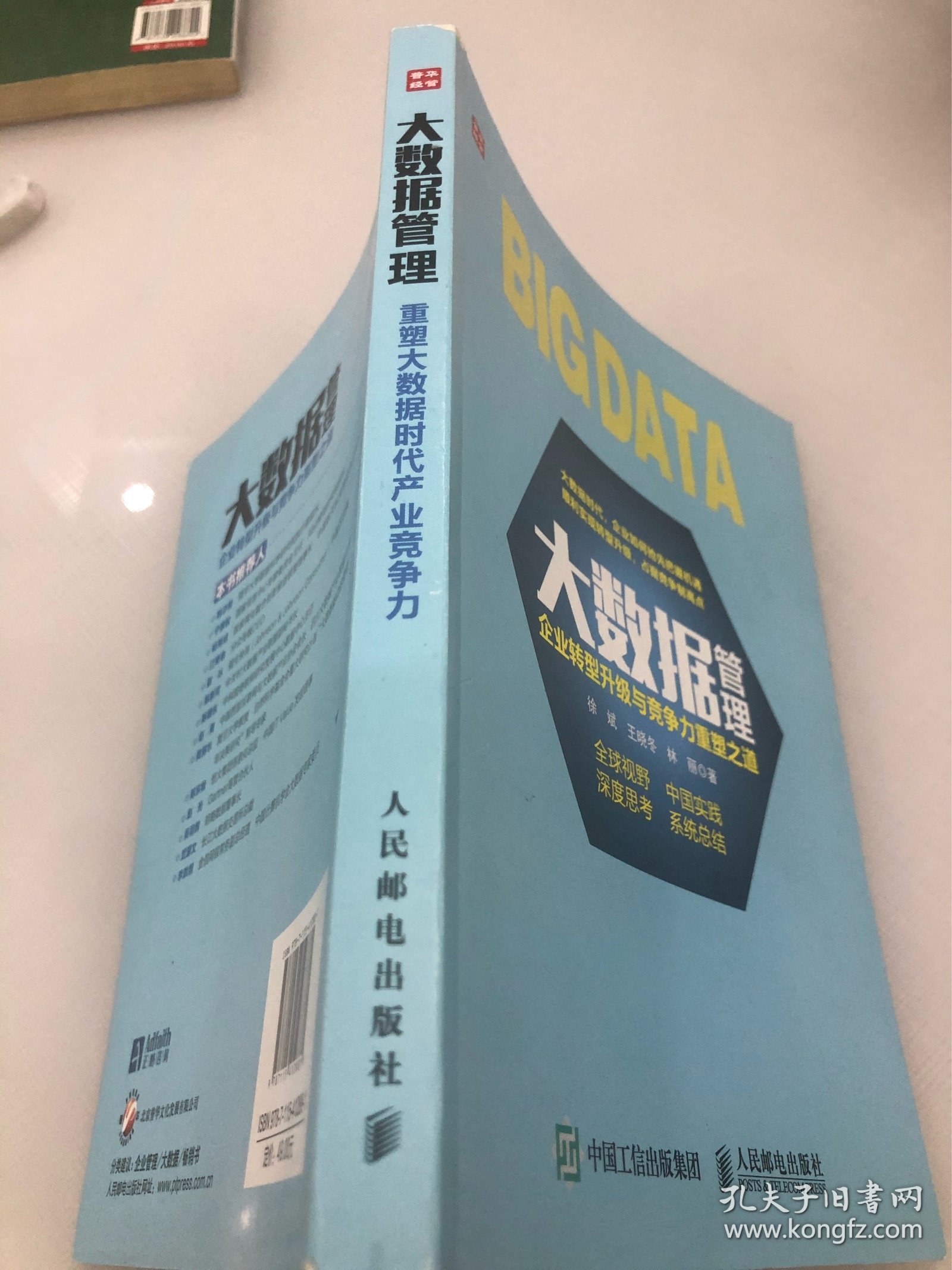 大数据管理：企业转型升级与竞争力重塑之道