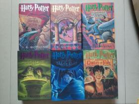 Harry Potter Paperback Box Set 哈利波特英文版哈利波特英文版（全六本合售）精装