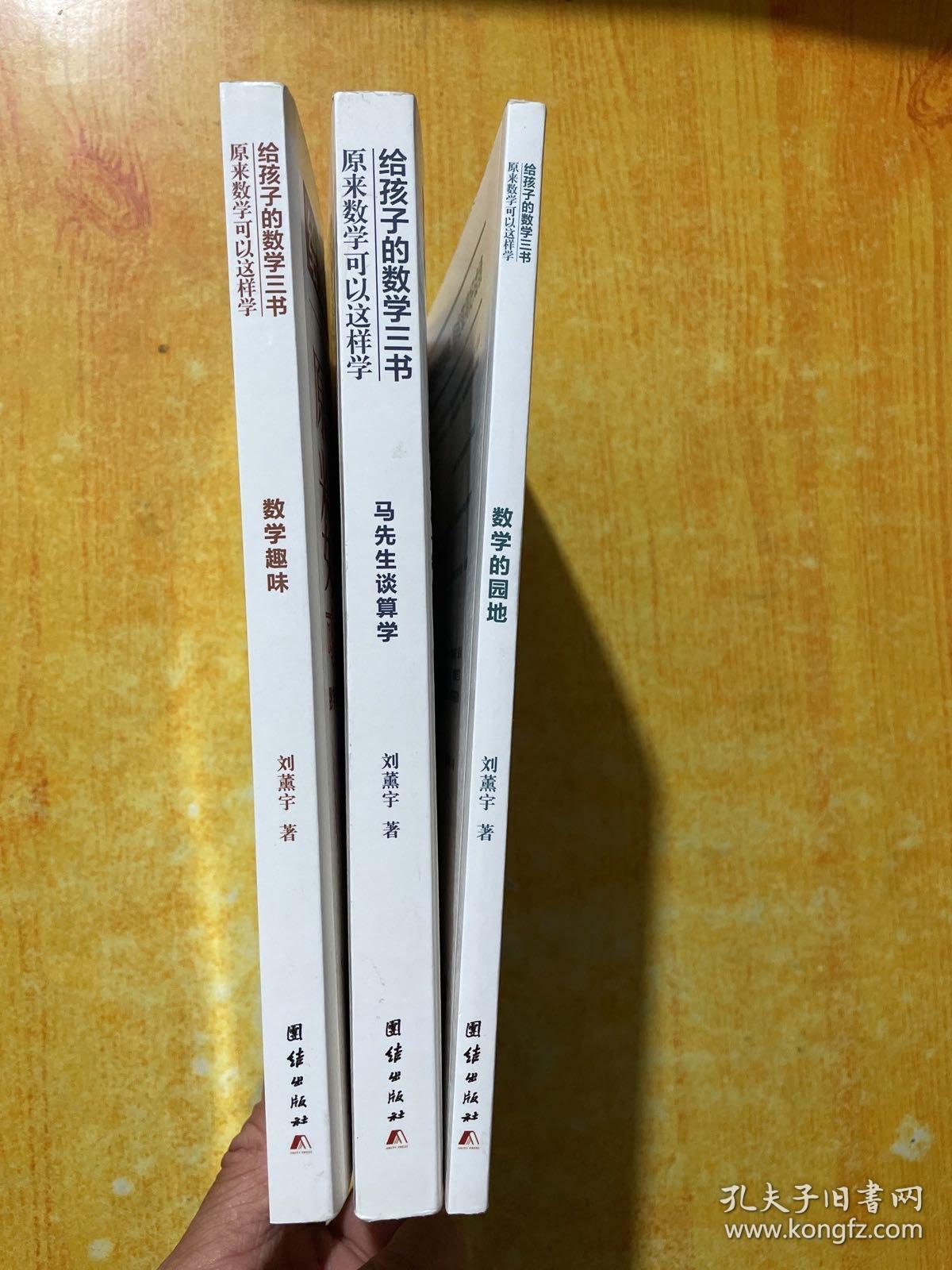 原来数学可以这样学：马先生谈算学数学趣味数学的园地（套装全三册）