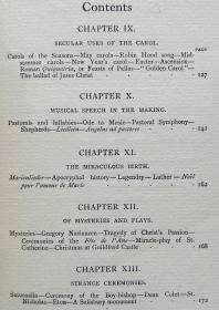 【毛边本】1911年《颂歌源流》，10幅插图，漆布精装，封面书脊压花，厚纸张，八品