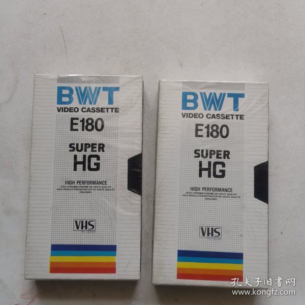 录像带 空白录像带 BWT E180 （12盒 未拆封）