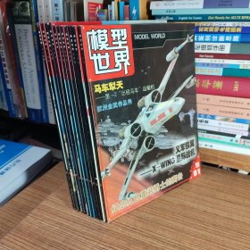 模型世界2007年第1/2/3/4/5/6/7/8/9/11/12期（共11册合售）