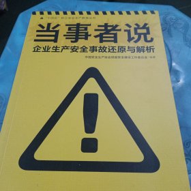 当事者说：企业生产安全事故还原与解析