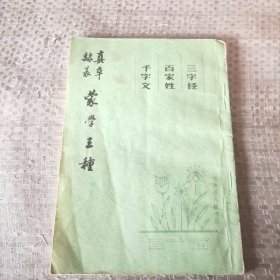 蒙学三种《三字经》，百家姓，《千字文》