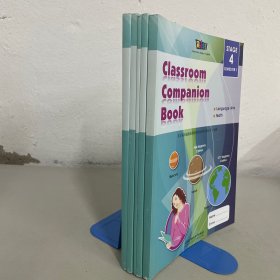 E瑞思学科英语 Stage 4（5本合售）：Semester 1 classroom activity book 课堂活动手册 2本、 classroom companion book 课堂配套书 1本 + Semester 2 classroom activity book 课堂活动手册 1本、 classroom companion book 课堂配套书 1本
