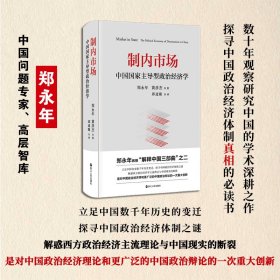 制内市场 中国国家主导型政治经济学