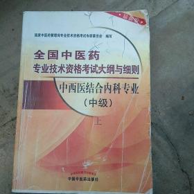 全国中医药专业技术资格考试大纲与细则：中西医结合内科专业（中级）（最新版）