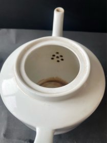 湖色撑船茶壶