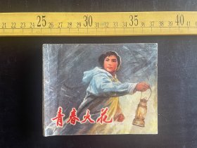 连环画: 1974年1版3印，《青春火花》，上海市前进农场创作组编绘，上海人民出版社出版