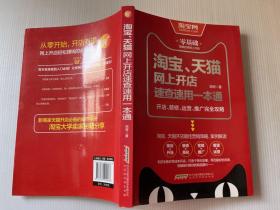 淘宝、天猫网上开店速查速用一本通：开店、装修、运营、推广完全攻略