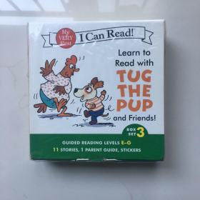 Learn to Read with Tug the Pup and Friends! Box Set 3: Levels Included: E-G12册盒装 幼儿启蒙认知绘本分级读物