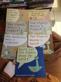 Don’t Let the Pigeon Drive the Bus (by Mo Willems) 鸽子系列：七本合售