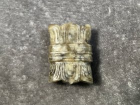 高古玉西周束绢佩