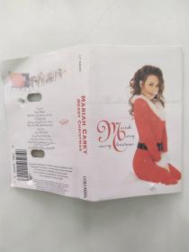 Mariah Carey 《Merry Christmas 》（6品打口磁带一盘外壳打洞严重损坏未伤磁带芯到最好自己换外壳使用过目录参看书影1993年美国原版Funk / Soul, Pop RnB/Swing, Gospel, Contemporary需使用快递发货）55717